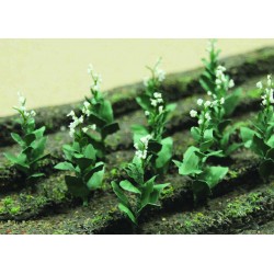 kvetoucí tabák, výška cca 2 cm, 16 ks